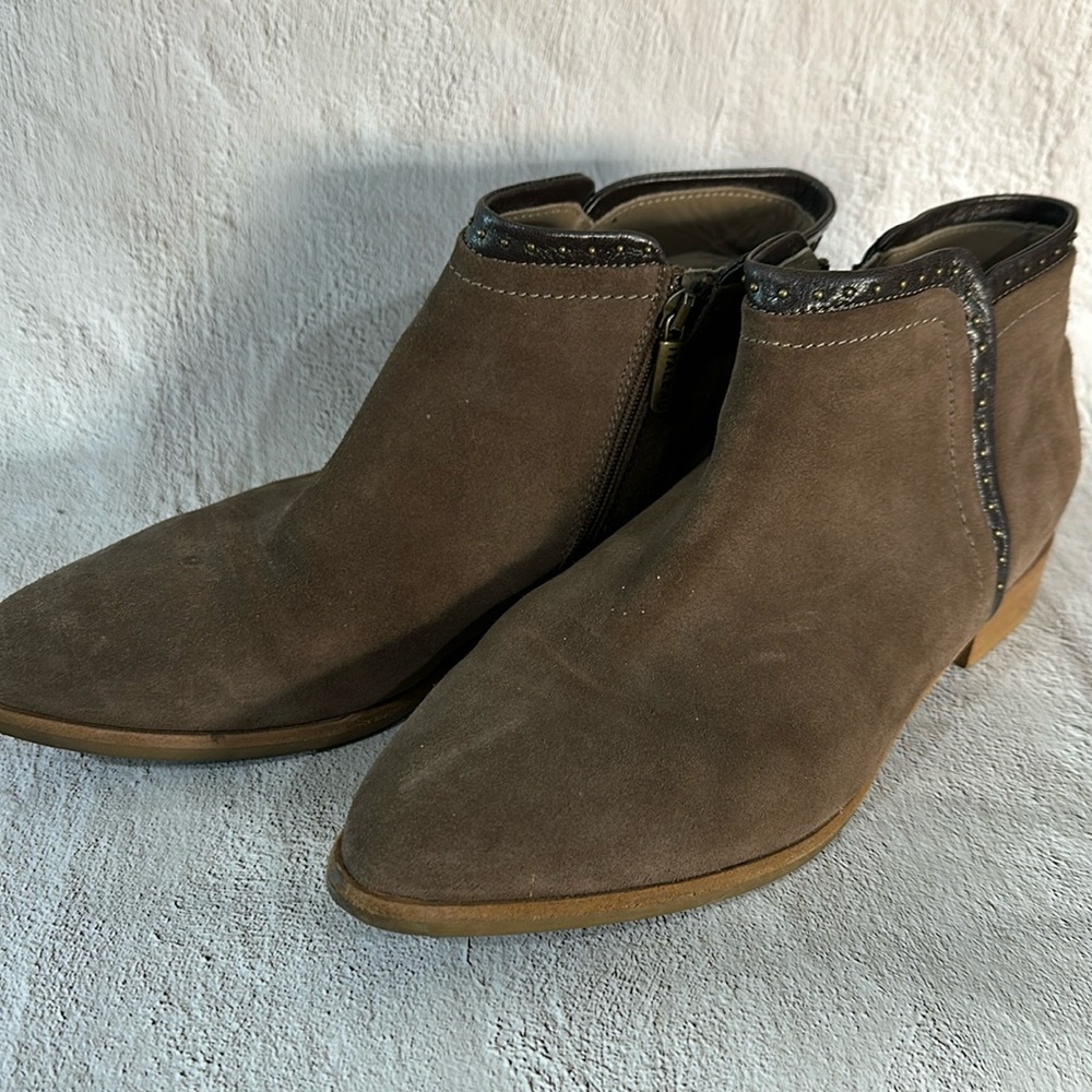 Italeau booties size 41 Brown leather